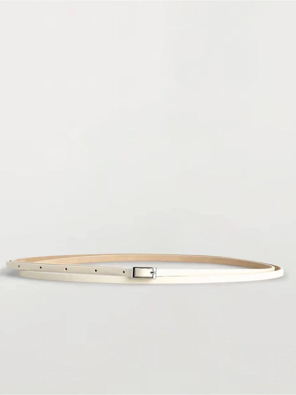 NWT (size M/L) COS SKINNY DOUBLE-WRAP LEATHER BELT - Picture 1 of 6